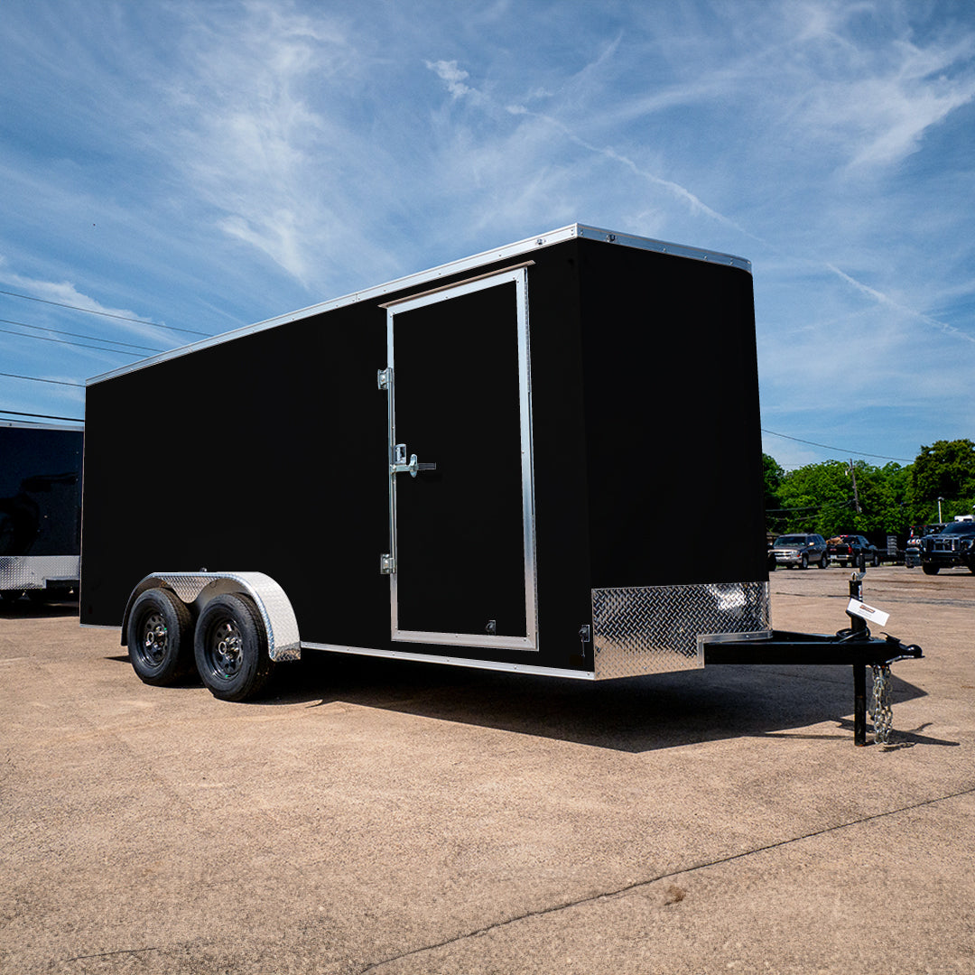 7.5X16 EZ HAULER ALL ALUMINUM CARGO / ENCLOSED TRAILER