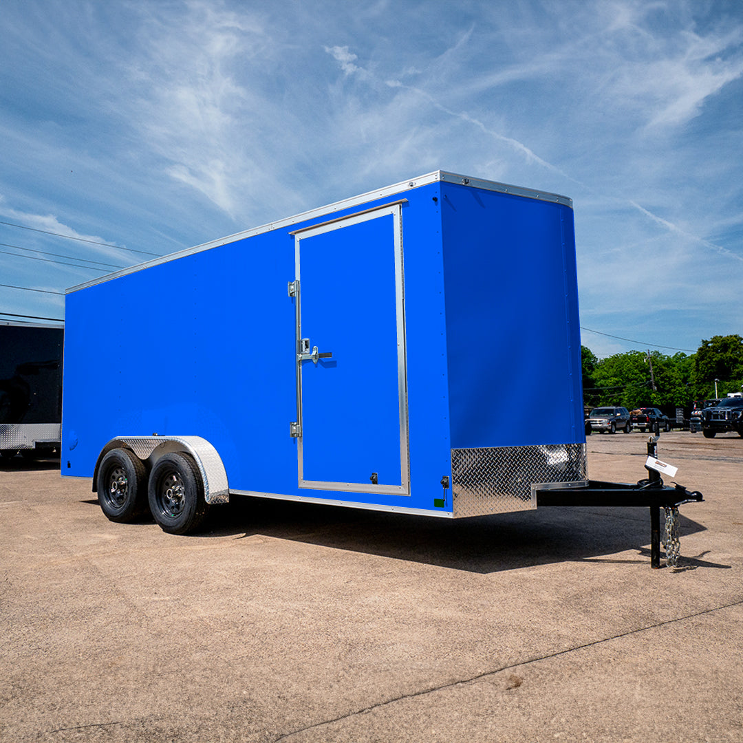 7.5X16 EZ HAULER ALL ALUMINUM CARGO / ENCLOSED TRAILER